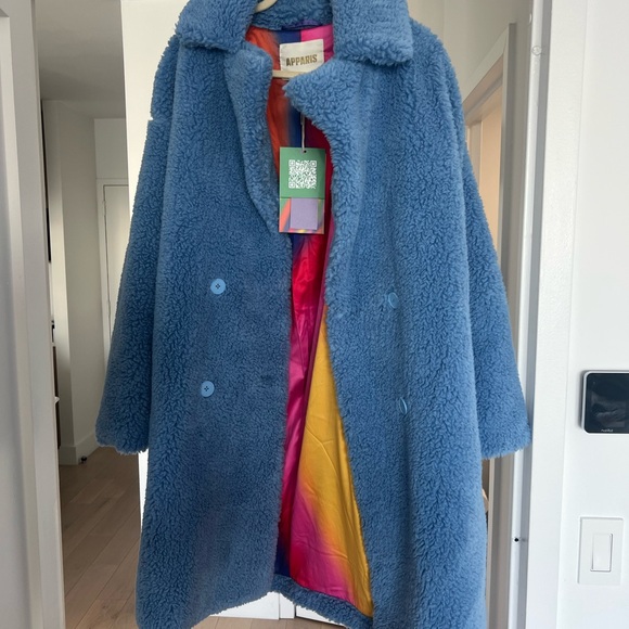 Apparis Jackets & Blazers - Apparis Dasha Coat in Marine Blue